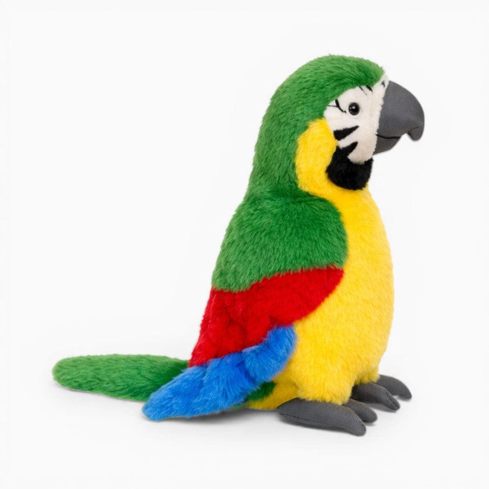 Pluschtierland Grüner Ara Papagei Kuscheltier Grüner Ara Papagei Kuscheltier