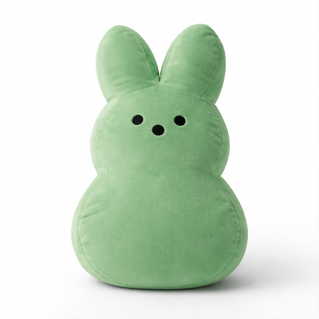 Pluschtierland Grüner Osterhase weiches Kuscheltier Grüner Osterhase weiches Kuscheltier