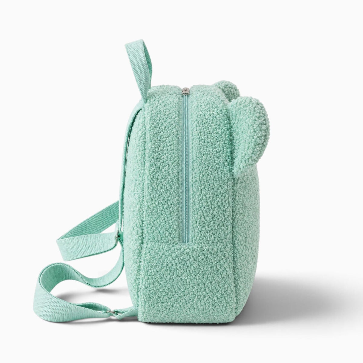 Pluschtierland Grüner Plüsch-Rucksack mit Bärenohren Grüner Plüsch-Rucksack mit Bärenohren