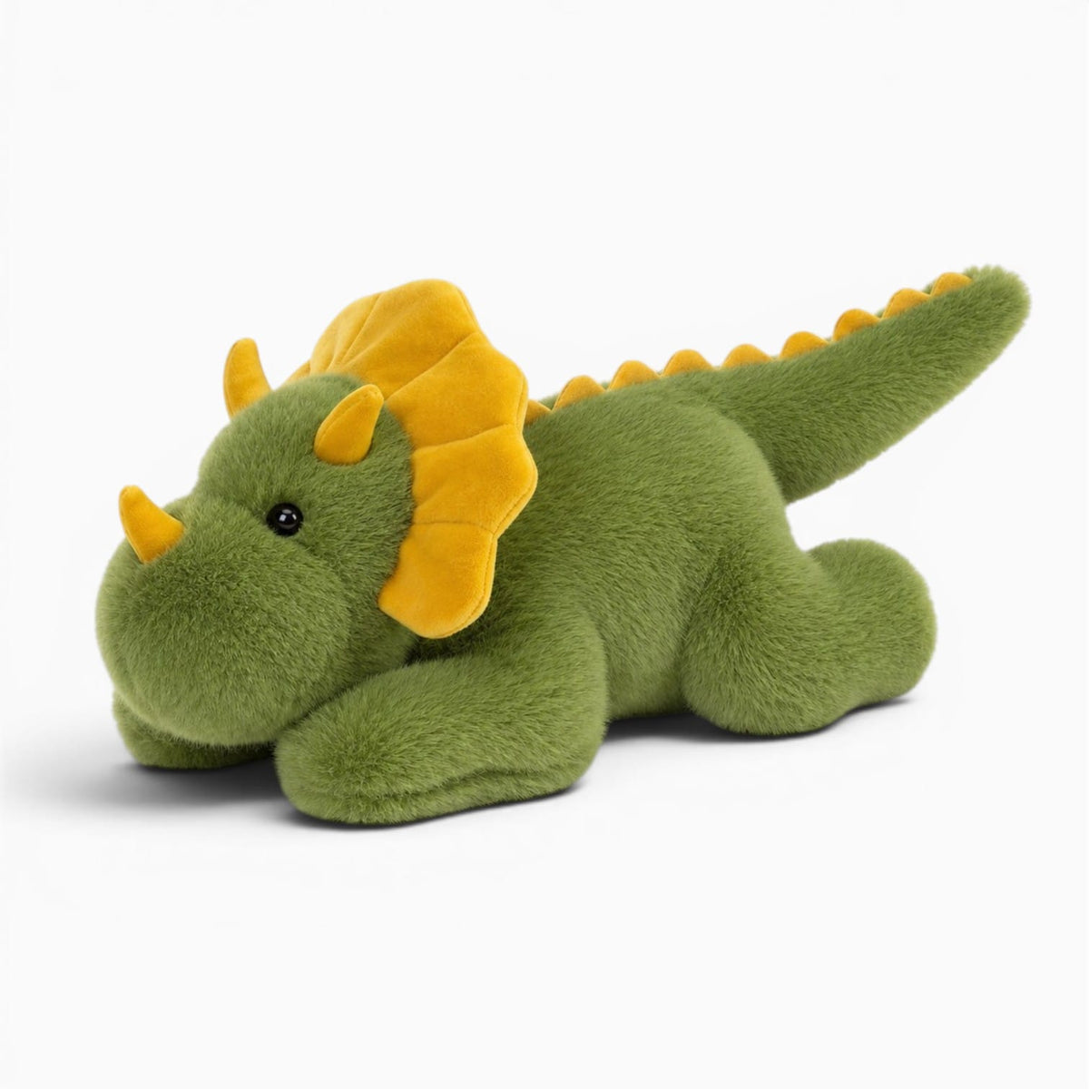 Pluschtierland Grüner Triceratops Plüschtier Grüner Triceratops Plüschtier