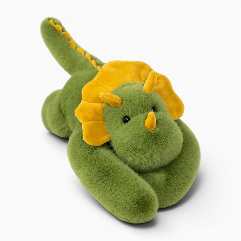 Pluschtierland Grüner Triceratops Plüschtier Grüner Triceratops Plüschtier