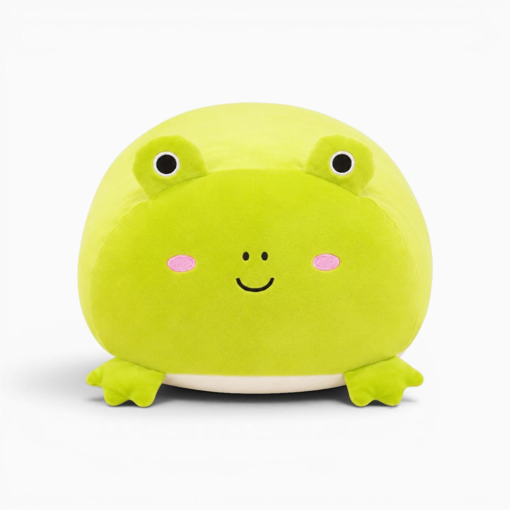 Pluschtierland Grünes Frosch-Kuscheltier Grünes Frosch-Kuscheltier