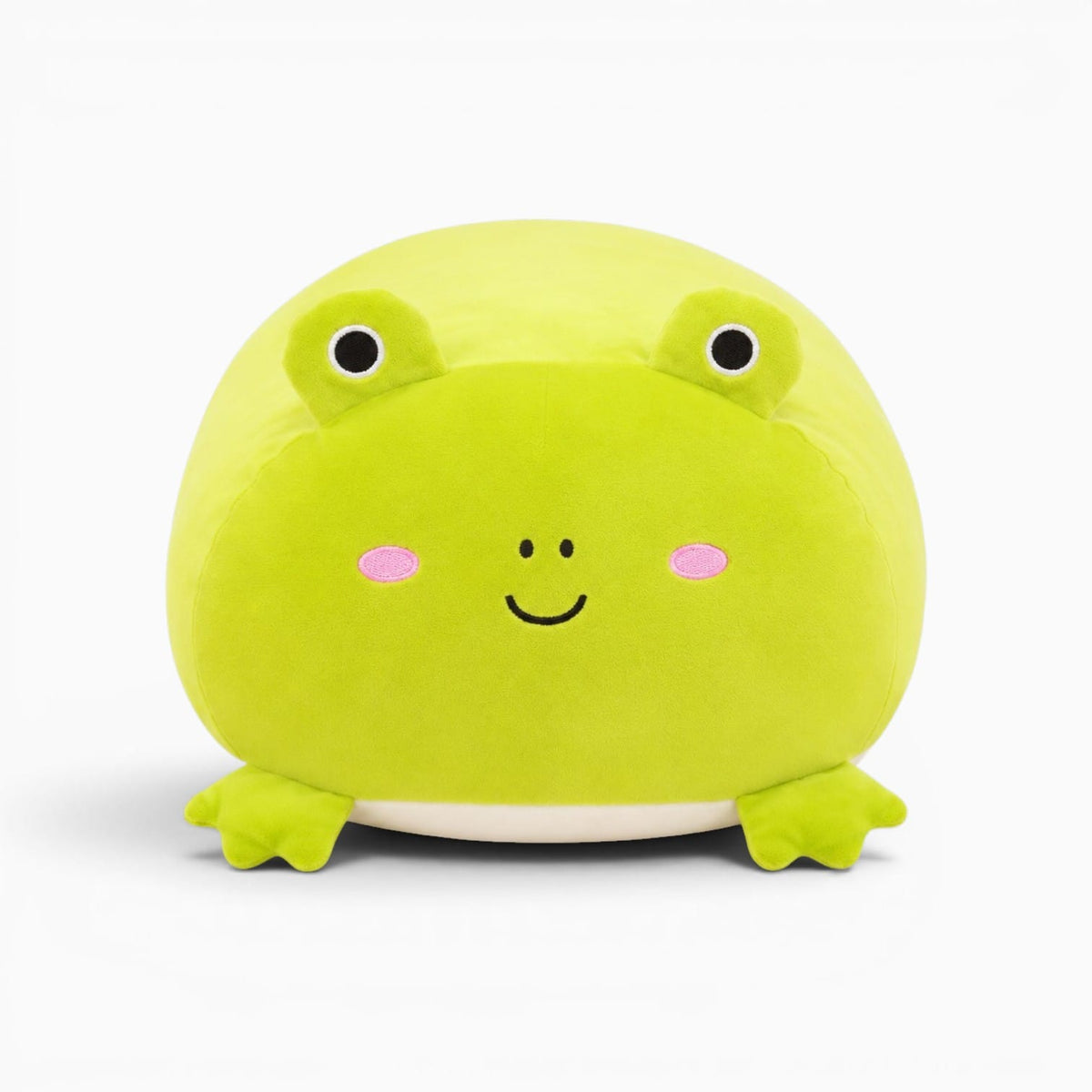Pluschtierland Grünes Frosch-Kuscheltier Grünes Frosch-Kuscheltier