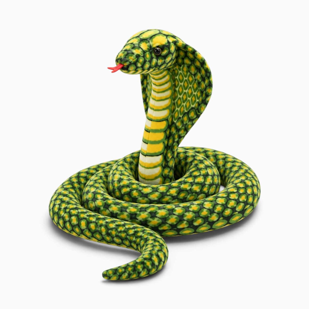 Pluschtierland Grünes Kobra-Kuscheltier Grünes Kobra-Kuscheltier