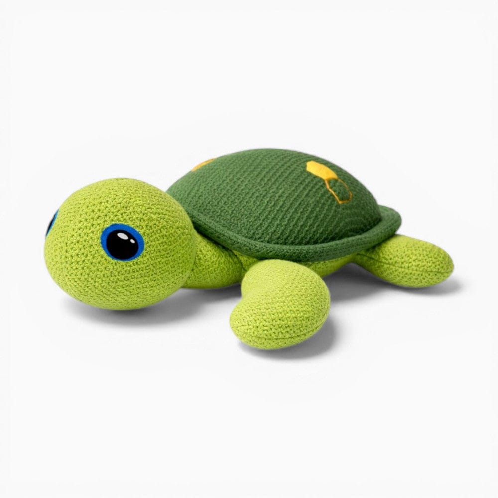 Pluschtierland Häkel-Schildkröte Kuscheltier grün handgemacht Häkel-Schildkröte Kuscheltier grün handgemacht
