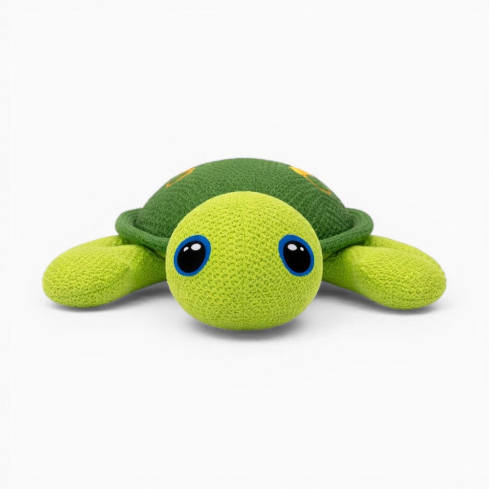 Pluschtierland Häkel-Schildkröte Kuscheltier grün handgemacht Häkel-Schildkröte Kuscheltier grün handgemacht