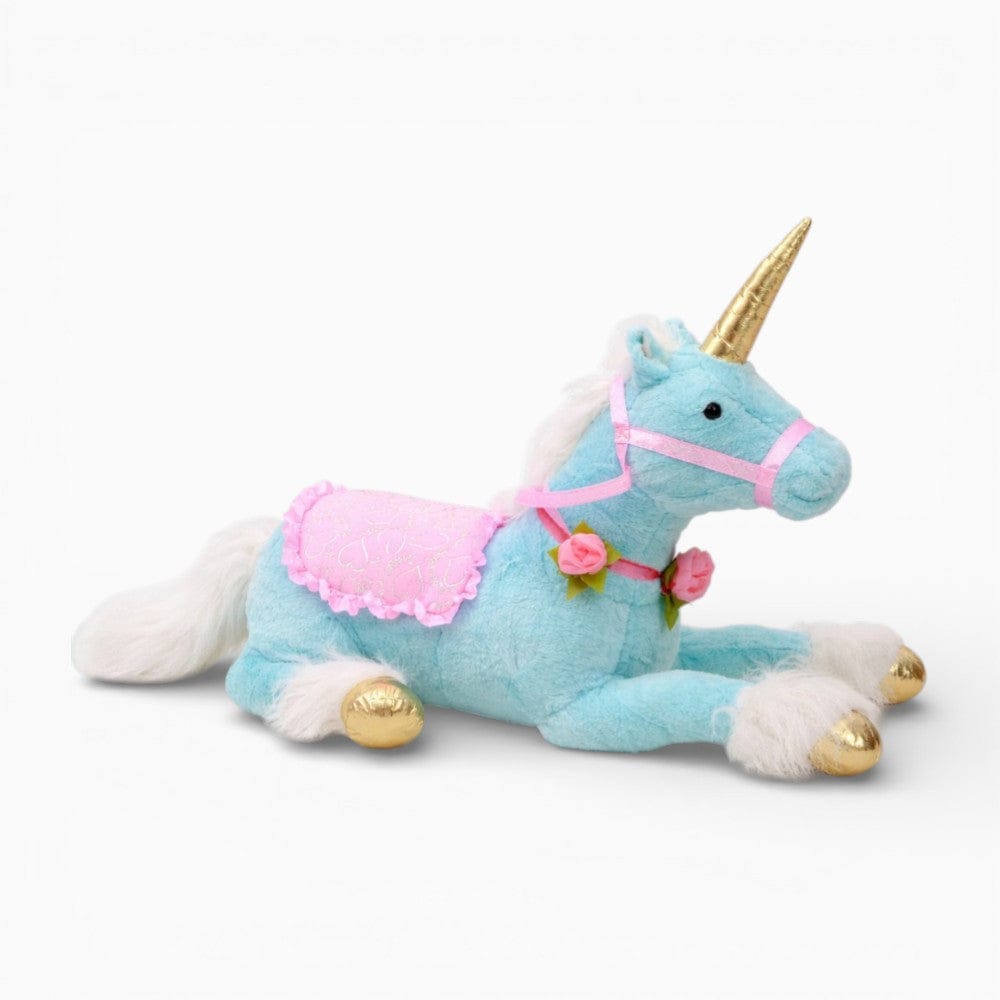 Pluschtierland Hellblaues Einhorn Kuscheltier XXL Hellblaues Einhorn Kuscheltier XXL