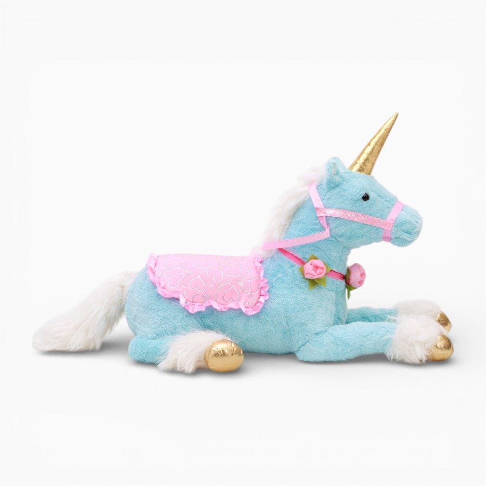 Pluschtierland Hellblaues Einhorn Kuscheltier XXL Hellblaues Einhorn Kuscheltier XXL