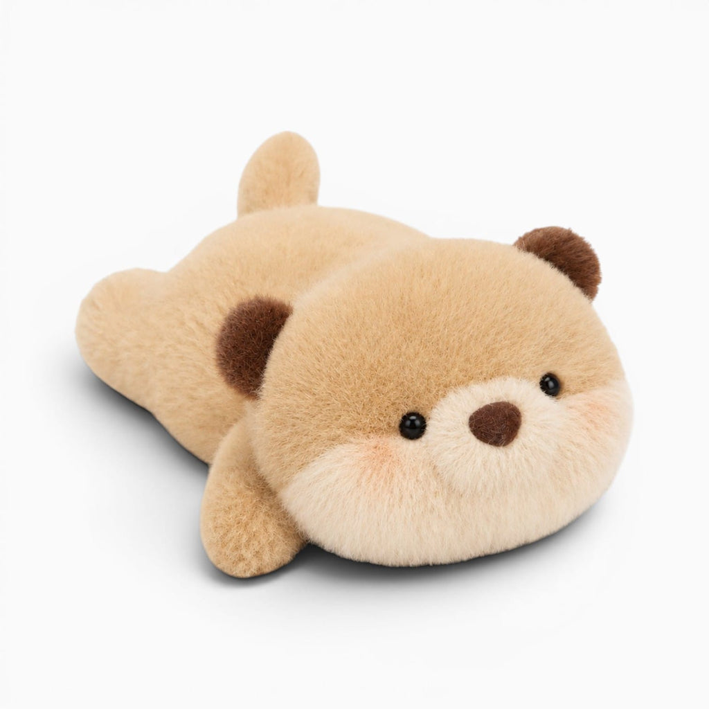 Pluschtierland Hellbraunes Otter-Kuscheltier Hellbraunes Otter-Kuscheltier