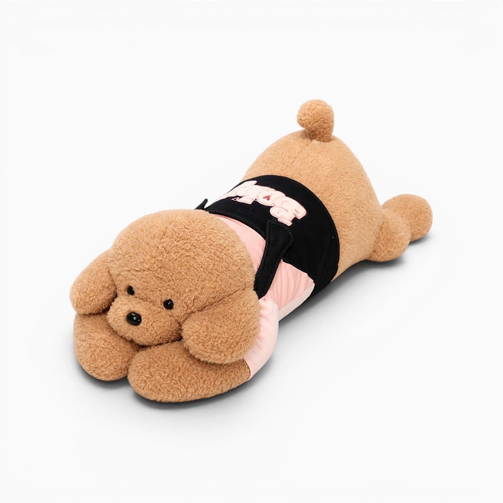 Pluschtierland Hellbraunes Pudel Kuscheltier Aus Plüsch Hellbraunes Pudel Kuscheltier Aus Plüsch
