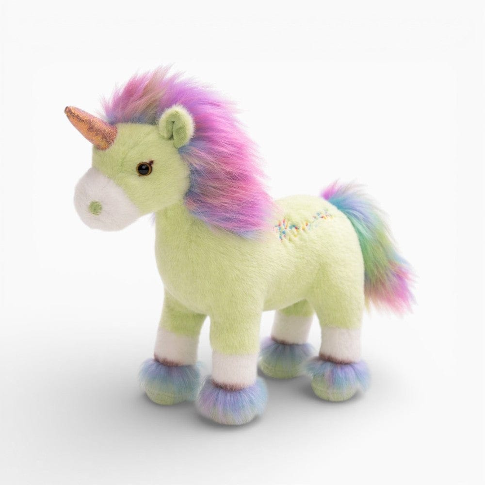 Pluschtierland Hellgrünes Einhorn Kuscheltier mit Regenbogenmähne Hellgrünes Einhorn Kuscheltier mit Regenbogenmähne