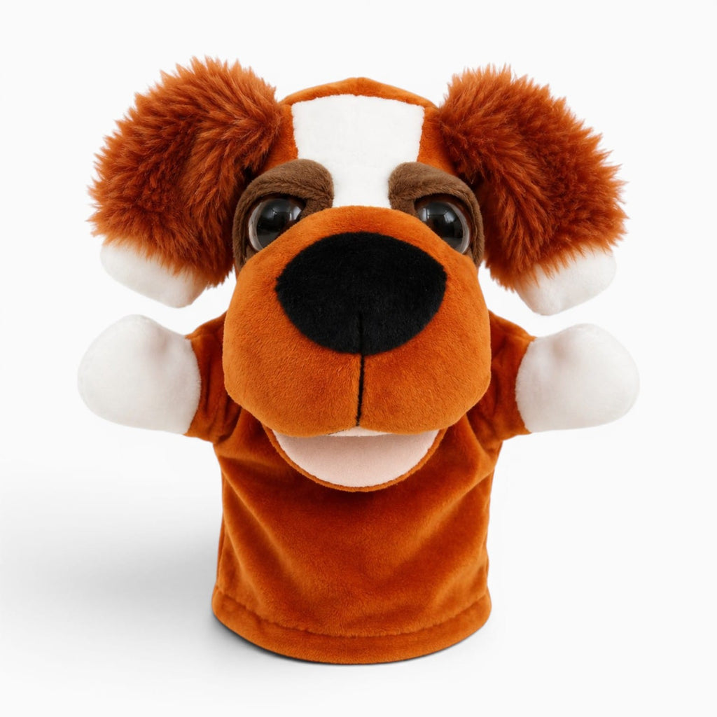 Pluschtierland Hund Handpuppe Aus Plüsch Hund Handpuppe Aus Plüsch