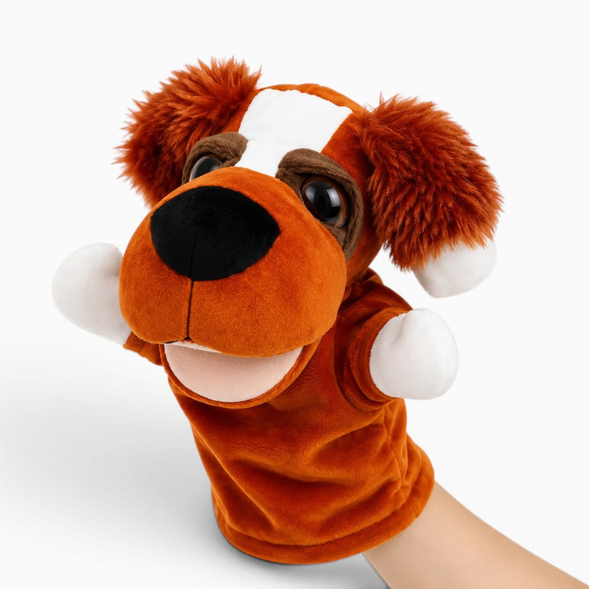 Pluschtierland Hund Handpuppe Aus Plüsch Hund Handpuppe Aus Plüsch