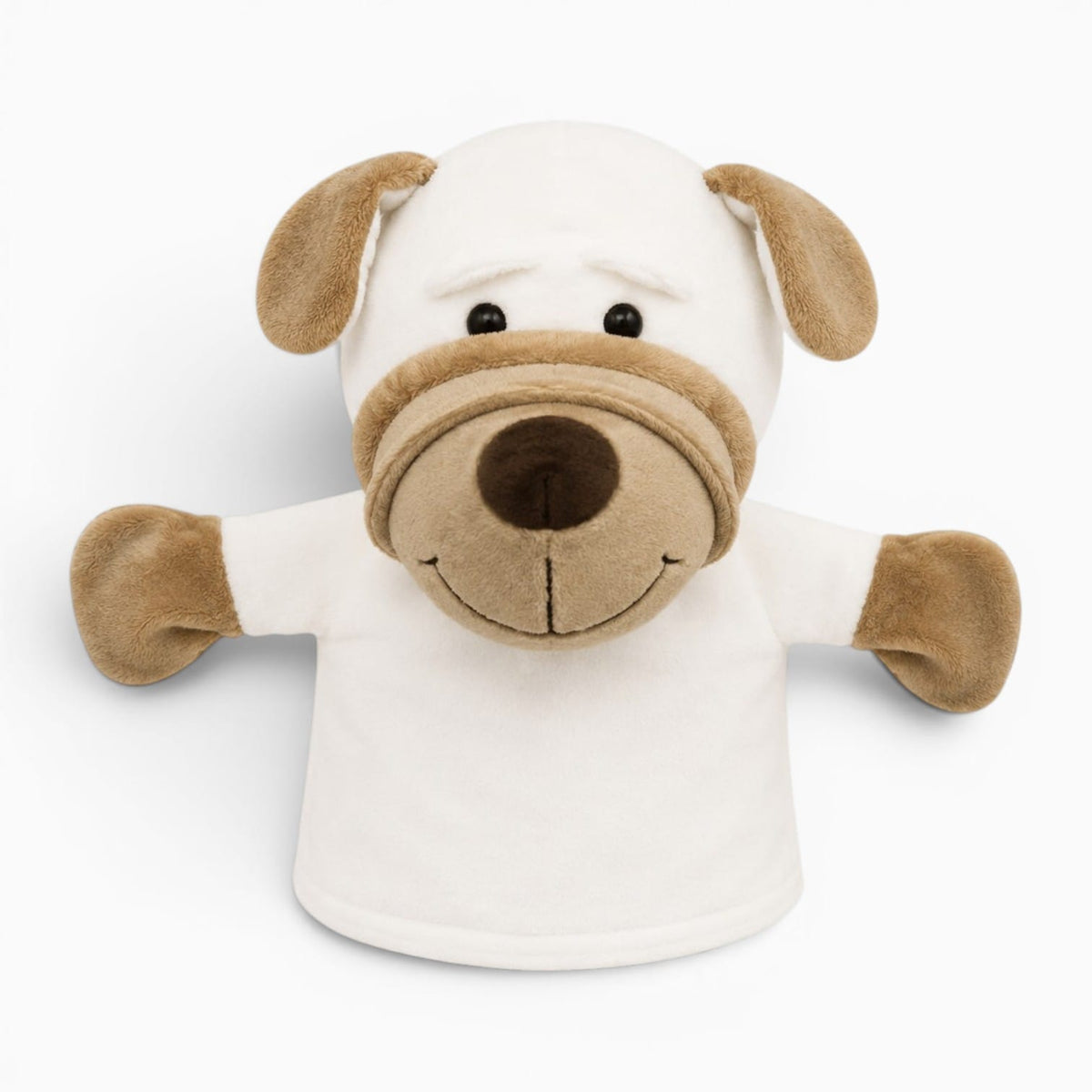 Pluschtierland Hund Handpuppe Kuscheltier Hund Handpuppe Kuscheltier