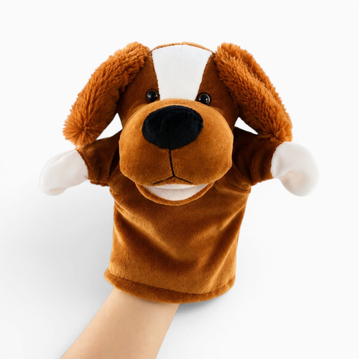 Pluschtierland Hund Kuscheltier Handpuppe Hund Kuscheltier Handpuppe