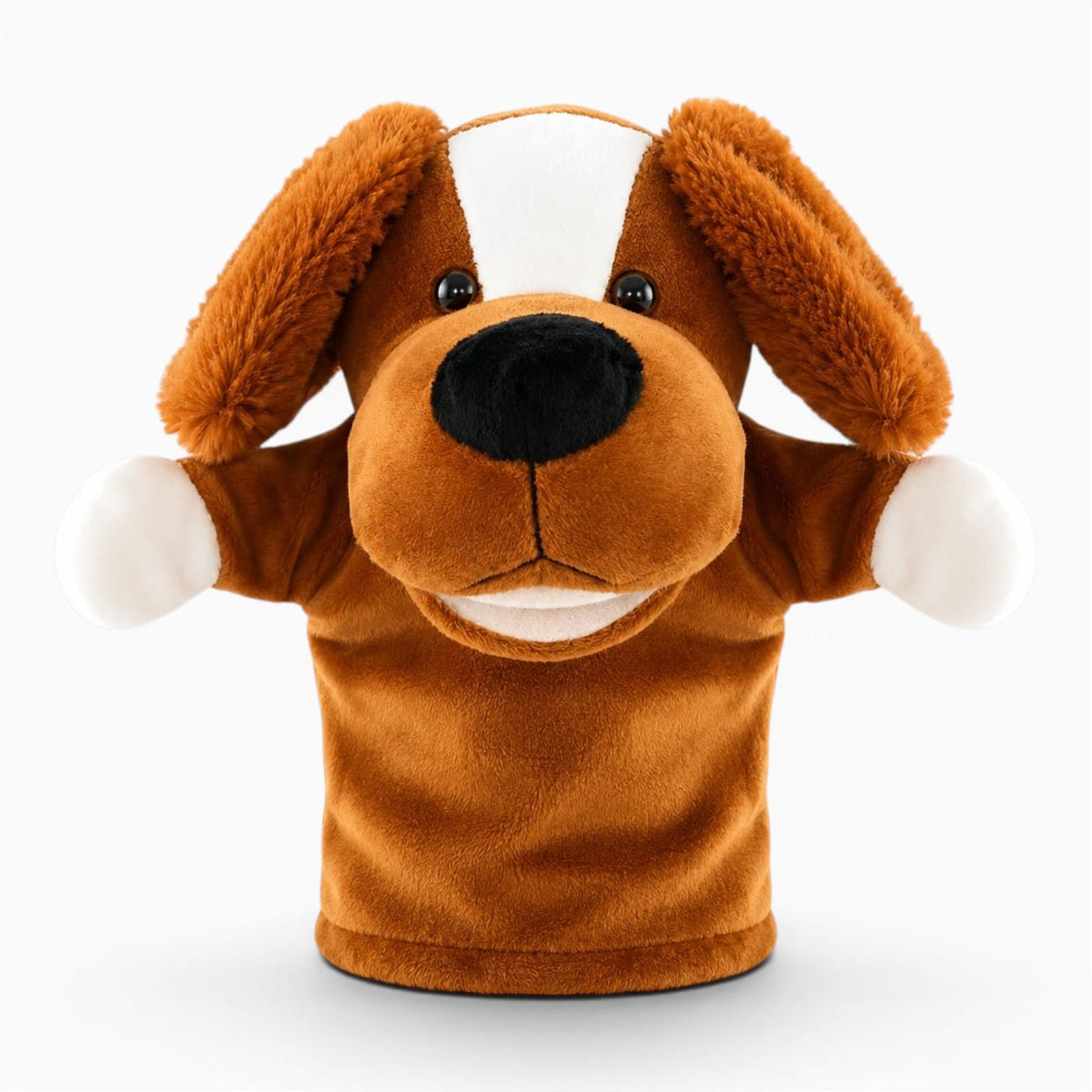 Pluschtierland Hund Kuscheltier Handpuppe Hund Kuscheltier Handpuppe