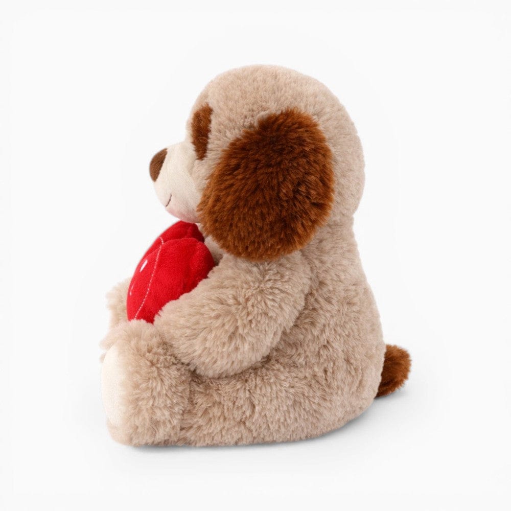 Pluschtierland Hund Kuscheltier mit Herz Valentinstag Geschenk Hund Kuscheltier mit Herz Valentinstag Geschenk