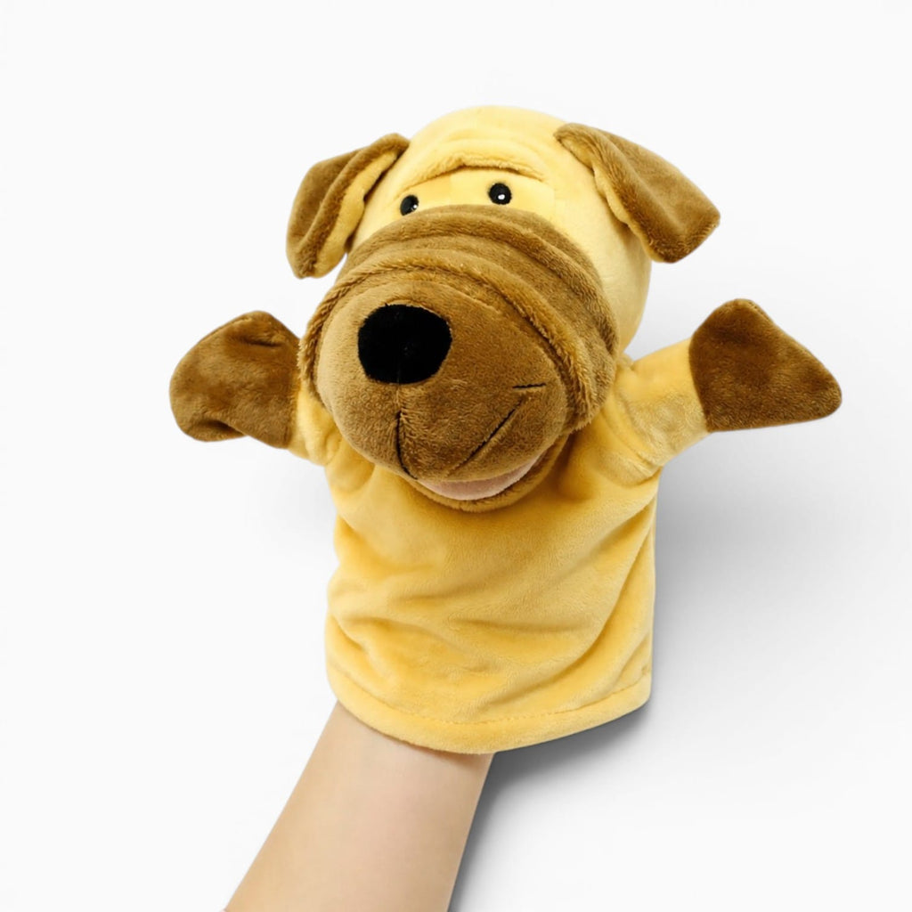 Pluschtierland Hunde Kuscheltier Handpuppe Hunde Kuscheltier Handpuppe