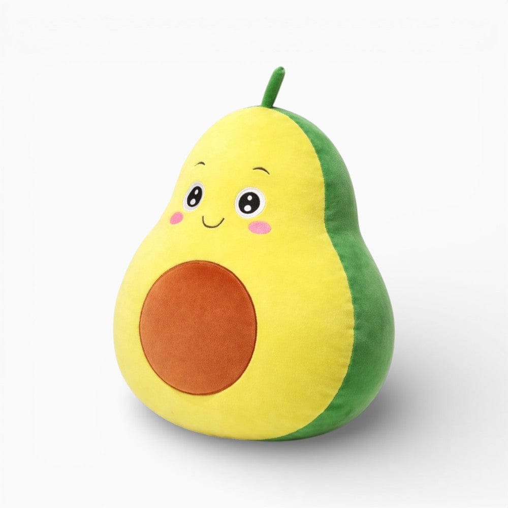 Pluschtierland Kawaii Avocado Plüschkissen mit Gesicht Kawaii Avocado Plüschkissen mit Gesicht