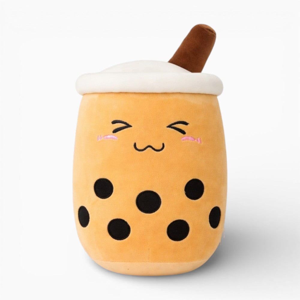 Pluschtierland Kawaii Bubble Tea Plüschtier mit Gesicht Kawaii Bubble Tea Plüschtier mit Gesicht