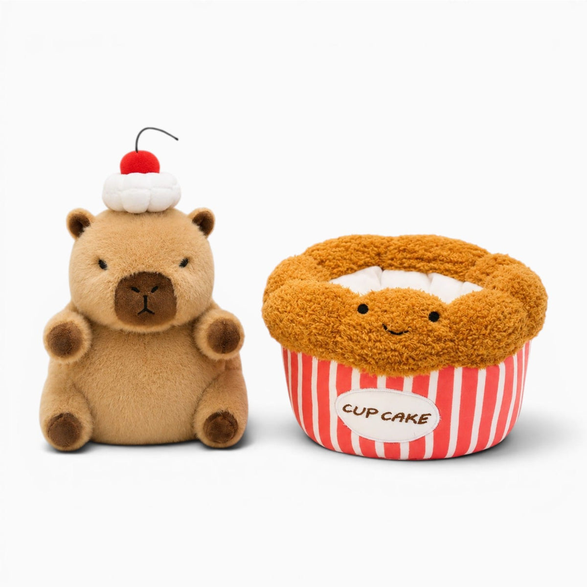 Pluschtierland Kawaii Capybara Kuscheltier im Cupcake Kawaii Capybara Kuscheltier im Cupcake