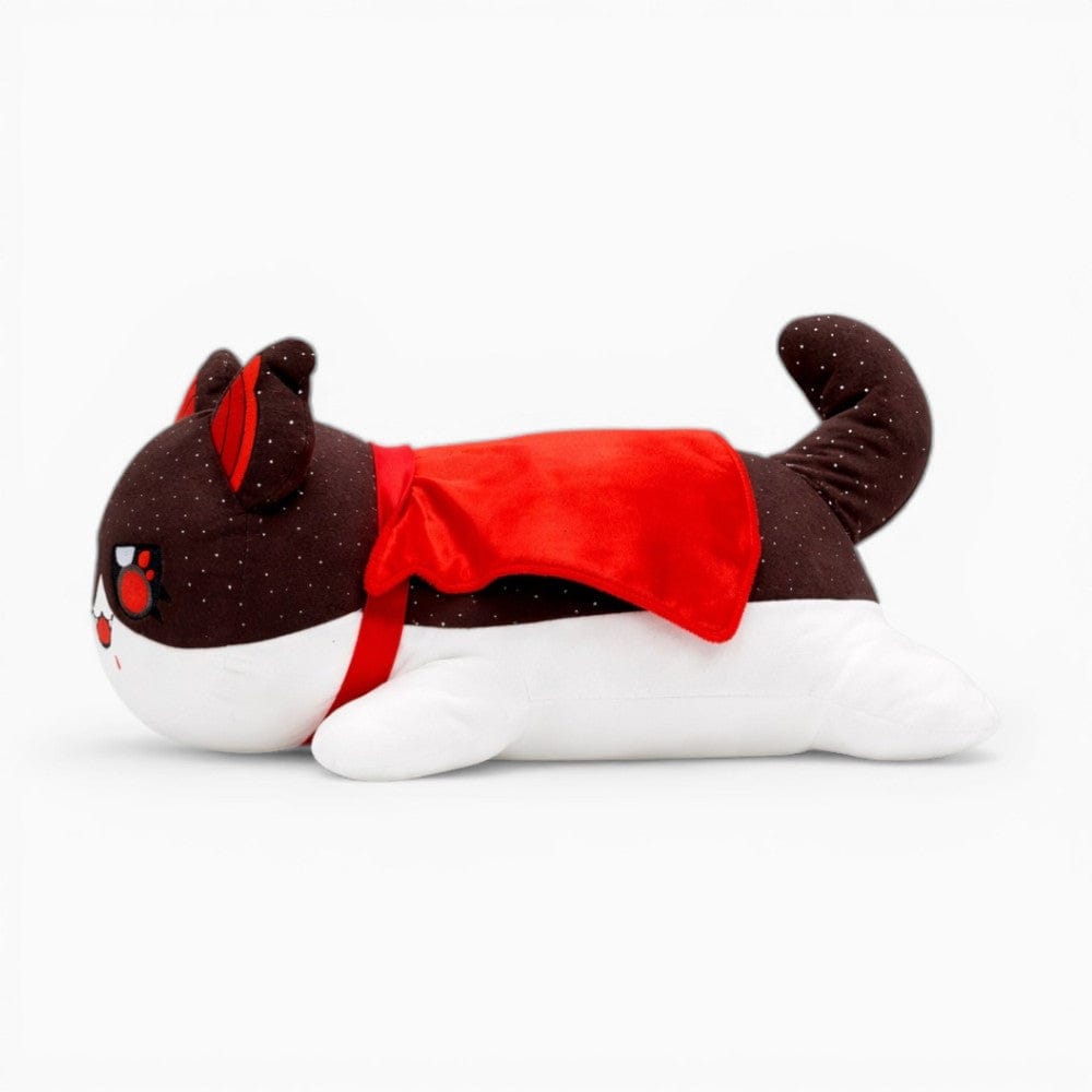 Pluschtierland Kawaii Katze Kuscheltier mit rotem Umhang Kawaii Katze Kuscheltier mit rotem Umhang
