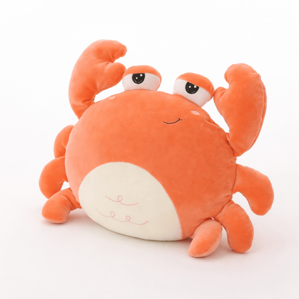 Pluschtierland Kawaii Krabbe Kuscheltier mit freundlichem Gesicht Kawaii Krabbe Kuscheltier mit freundlichem Gesicht
