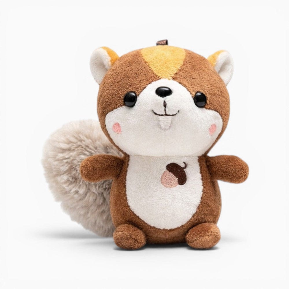 Pluschtierland Kleiner Eichhörnchen Schlüsselanhänger Kawaii Plüsch Kleiner Eichhörnchen Schlüsselanhänger Kawaii Plüsch