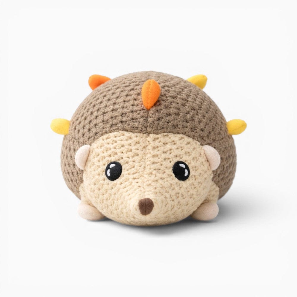 Pluschtierland Kleiner Igel Kuscheltier aus Strickstoff Kleiner Igel Kuscheltier aus Strickstoff