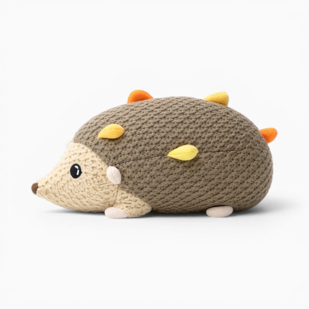 Pluschtierland Kleiner Igel Kuscheltier aus Strickstoff Kleiner Igel Kuscheltier aus Strickstoff