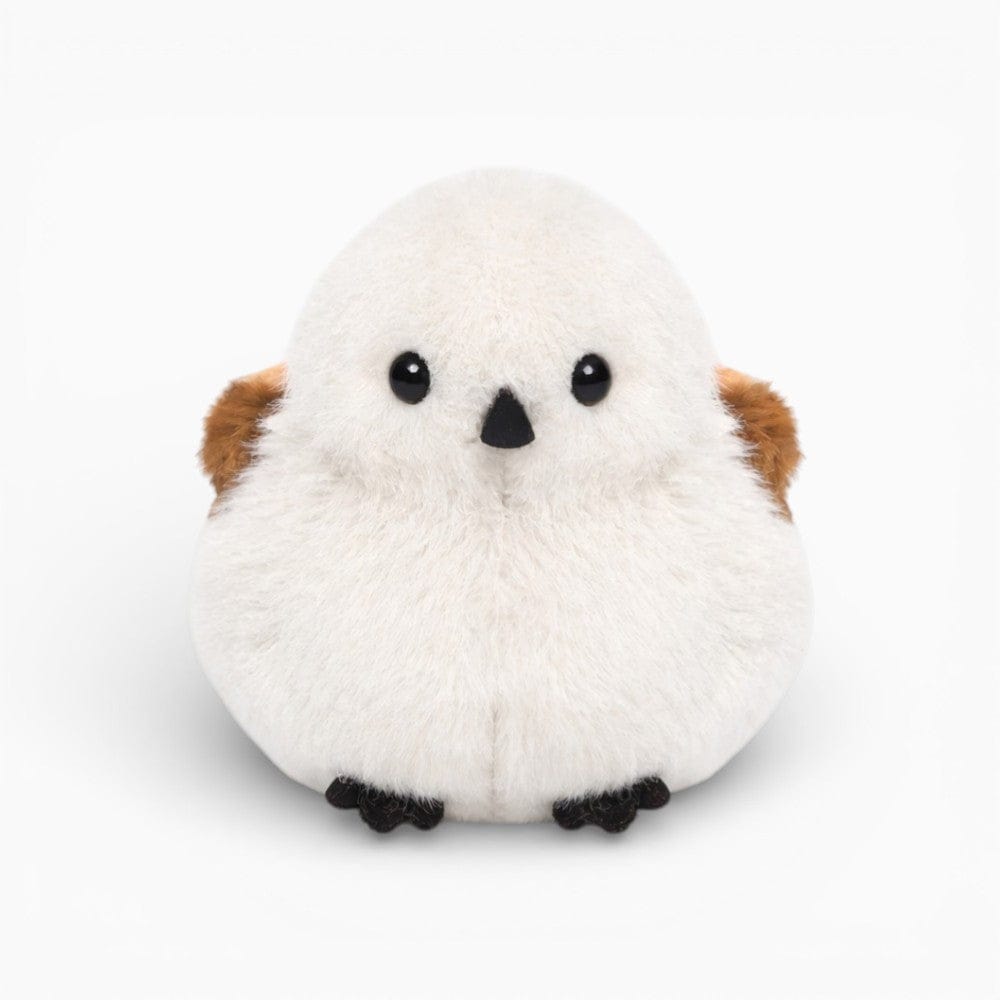 Pluschtierland Kleiner weißer Vogel-Plüschanhänger Kleiner weißer Vogel-Plüschanhänger