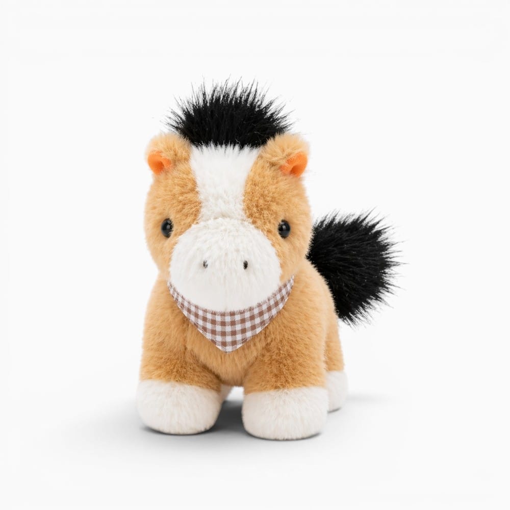 Pluschtierland Kleines Hellbraunes Pferd Kuscheltier Kleines Hellbraunes Pferd Kuscheltier