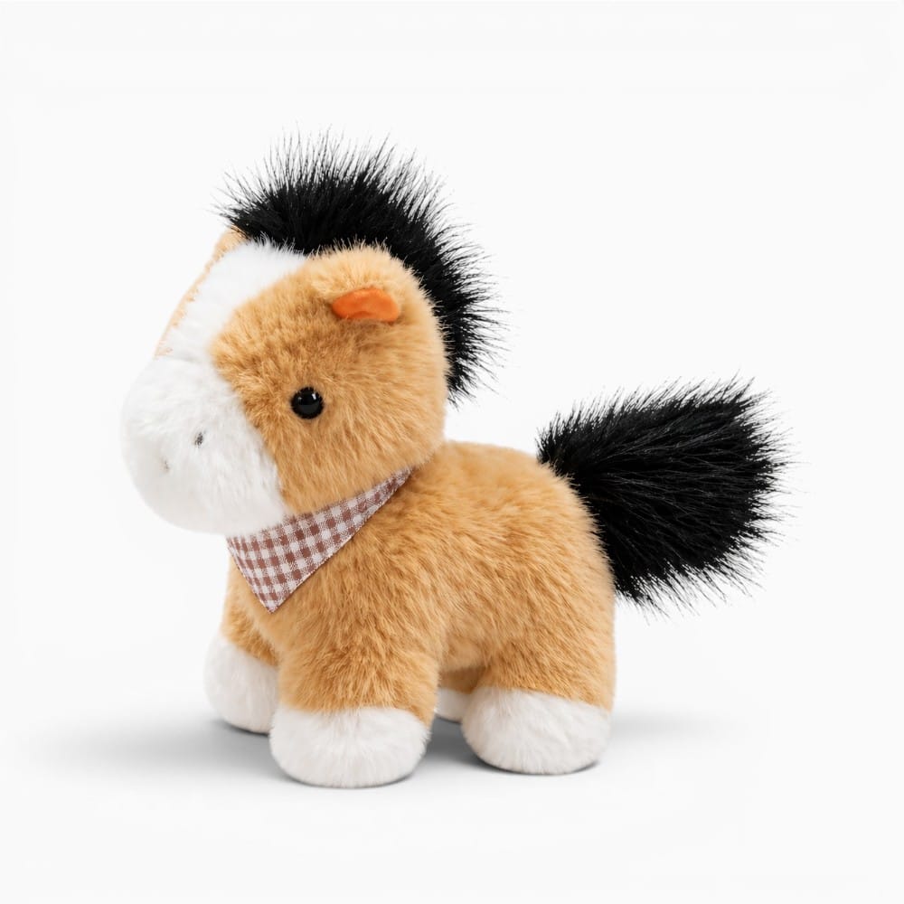 Pluschtierland Kleines Hellbraunes Pferd Kuscheltier Kleines Hellbraunes Pferd Kuscheltier