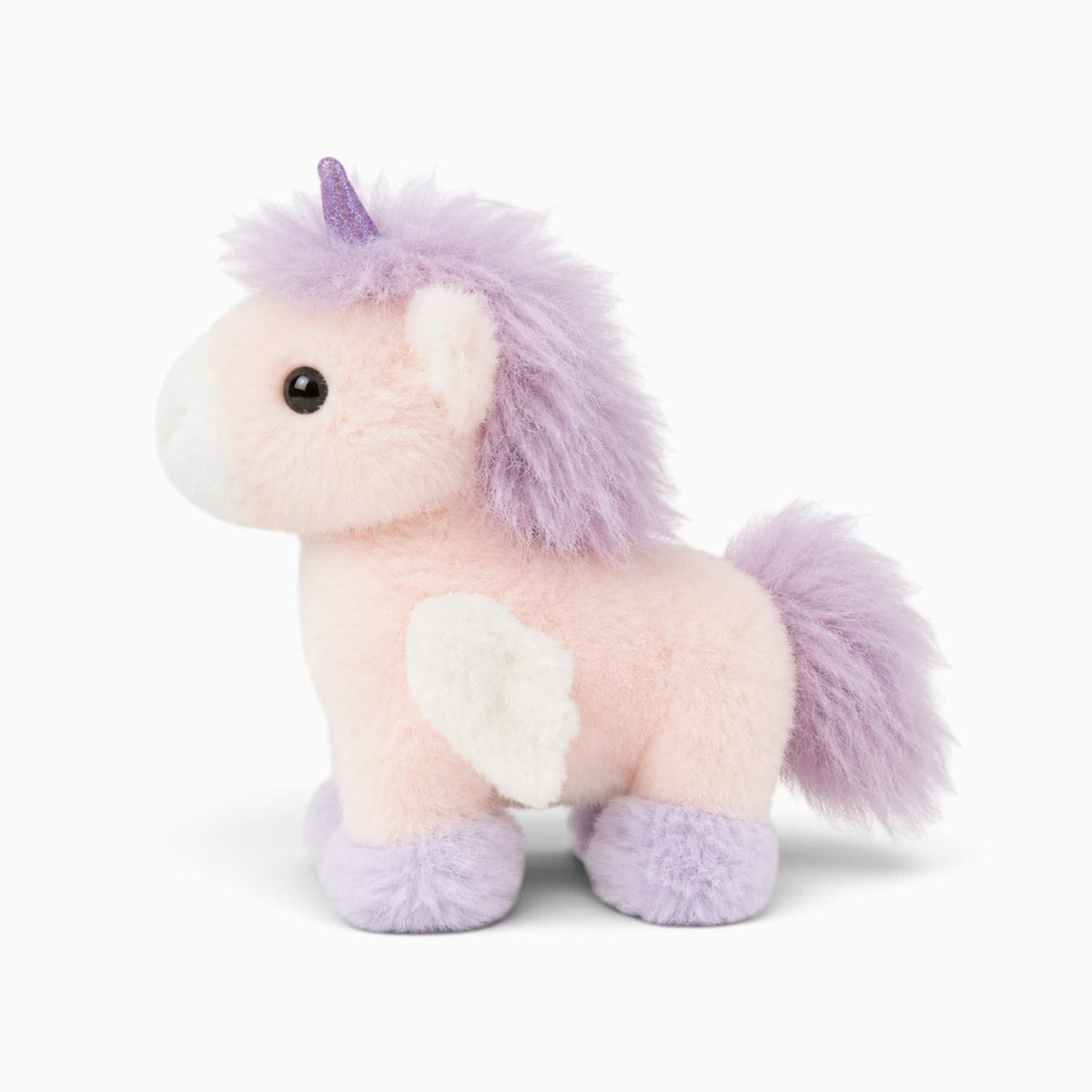 Pluschtierland Kleines rosa-lila Einhorn-Kuscheltier Kleines rosa-lila Einhorn-Kuscheltier