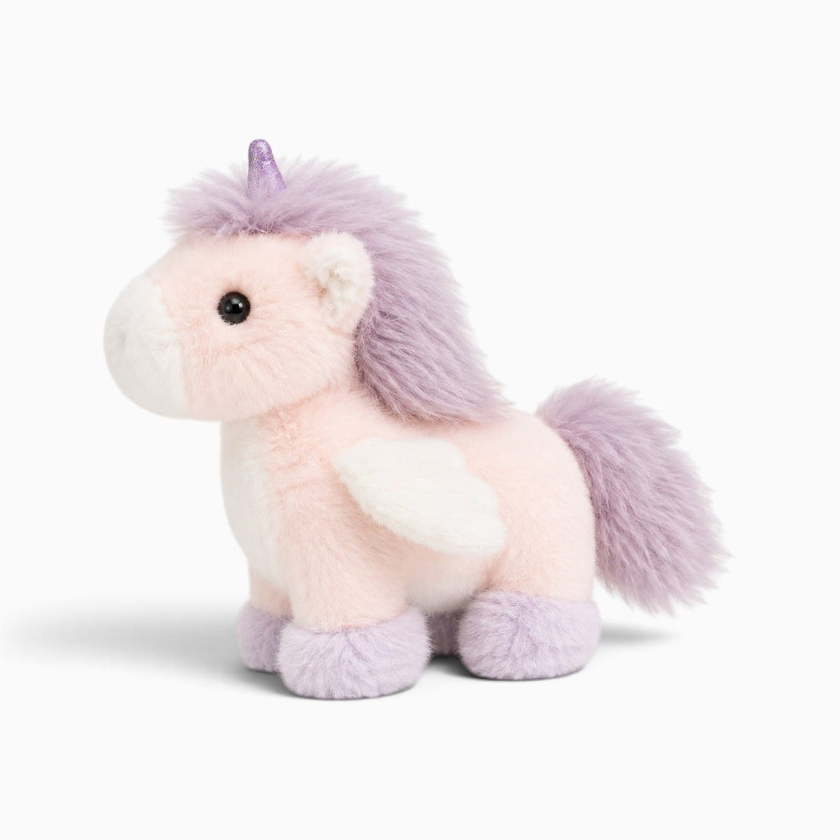 Pluschtierland Kleines rosa-lila Einhorn-Kuscheltier Kleines rosa-lila Einhorn-Kuscheltier