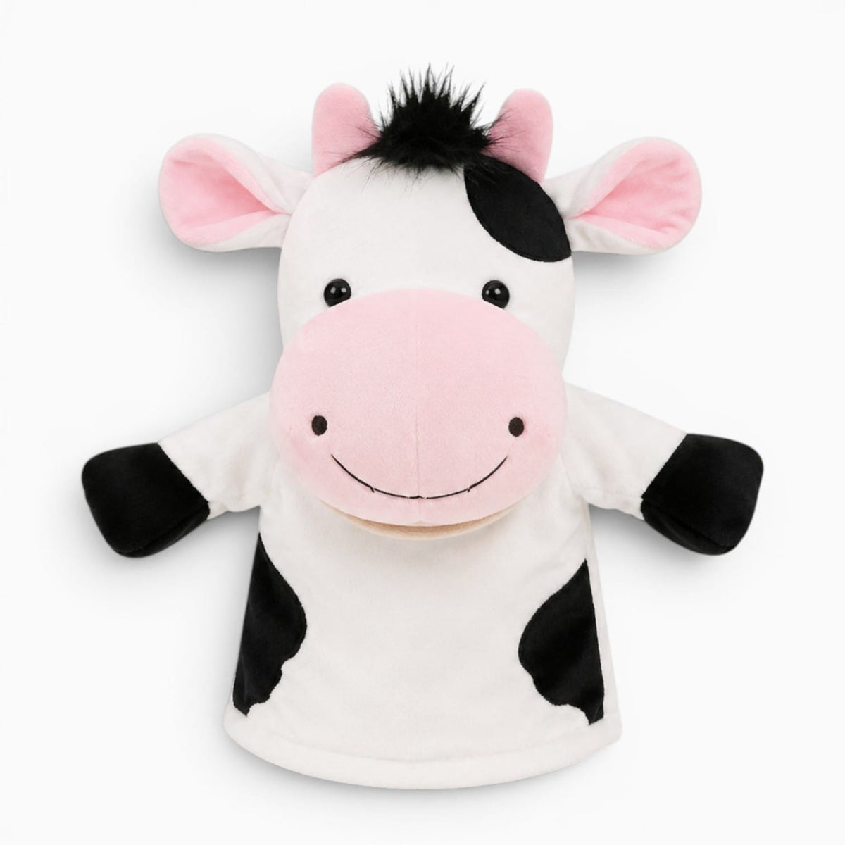 Pluschtierland Kuh Handpuppe Kuscheltier Kuh Handpuppe Kuscheltier