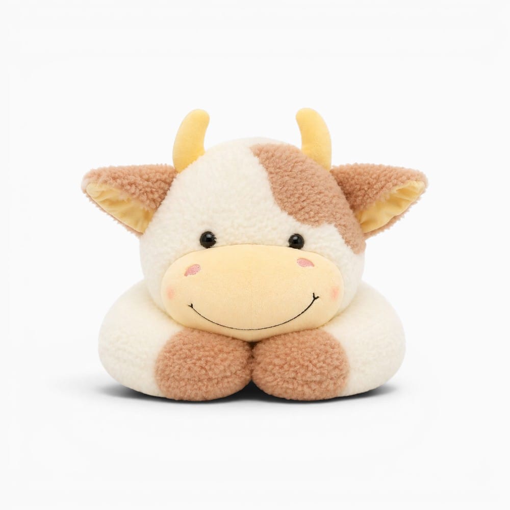 Pluschtierland Kuh Kuscheltier Braun Weiß Groß Kuh Kuscheltier Braun Weiß Groß