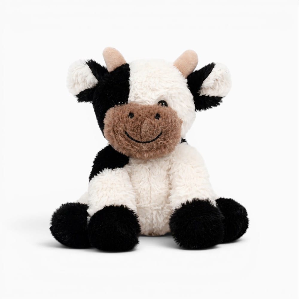 Pluschtierland Kuh Kuscheltier Schwarz Weiß Kuh Kuscheltier Schwarz Weiß