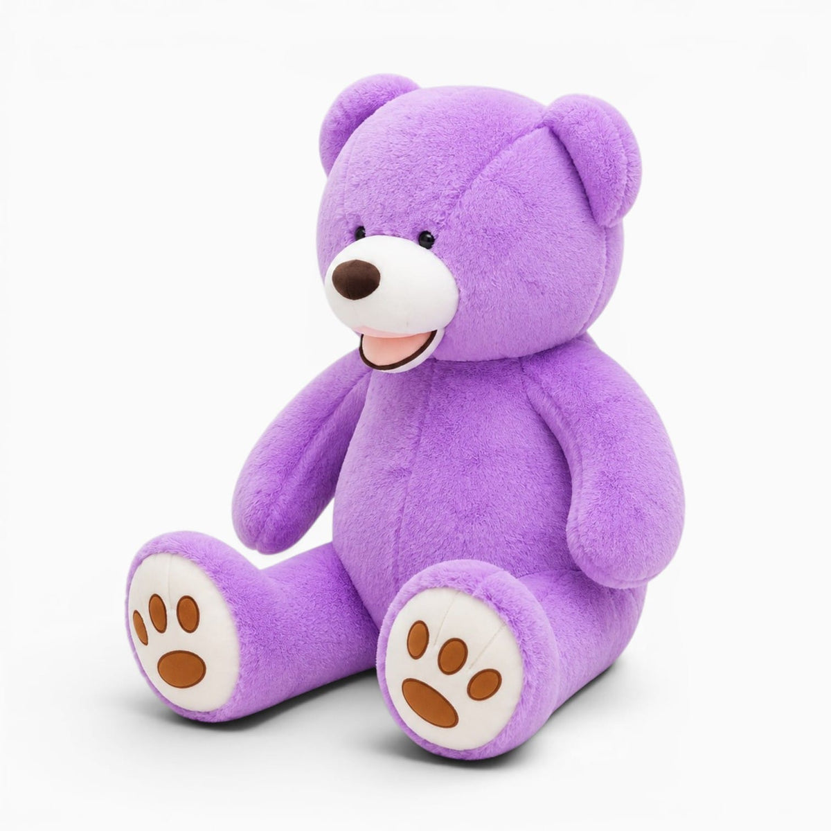 Pluschtierland Lächelnder lila Teddybär Lächelnder lila Teddybär