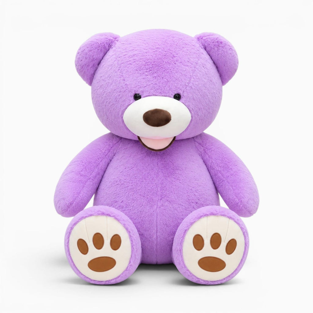 Pluschtierland Lächelnder lila Teddybär Lächelnder lila Teddybär
