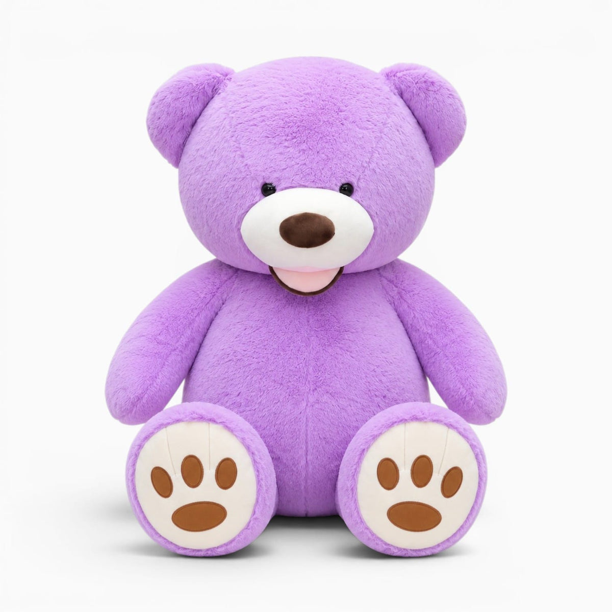 Pluschtierland Lächelnder lila Teddybär Lächelnder lila Teddybär
