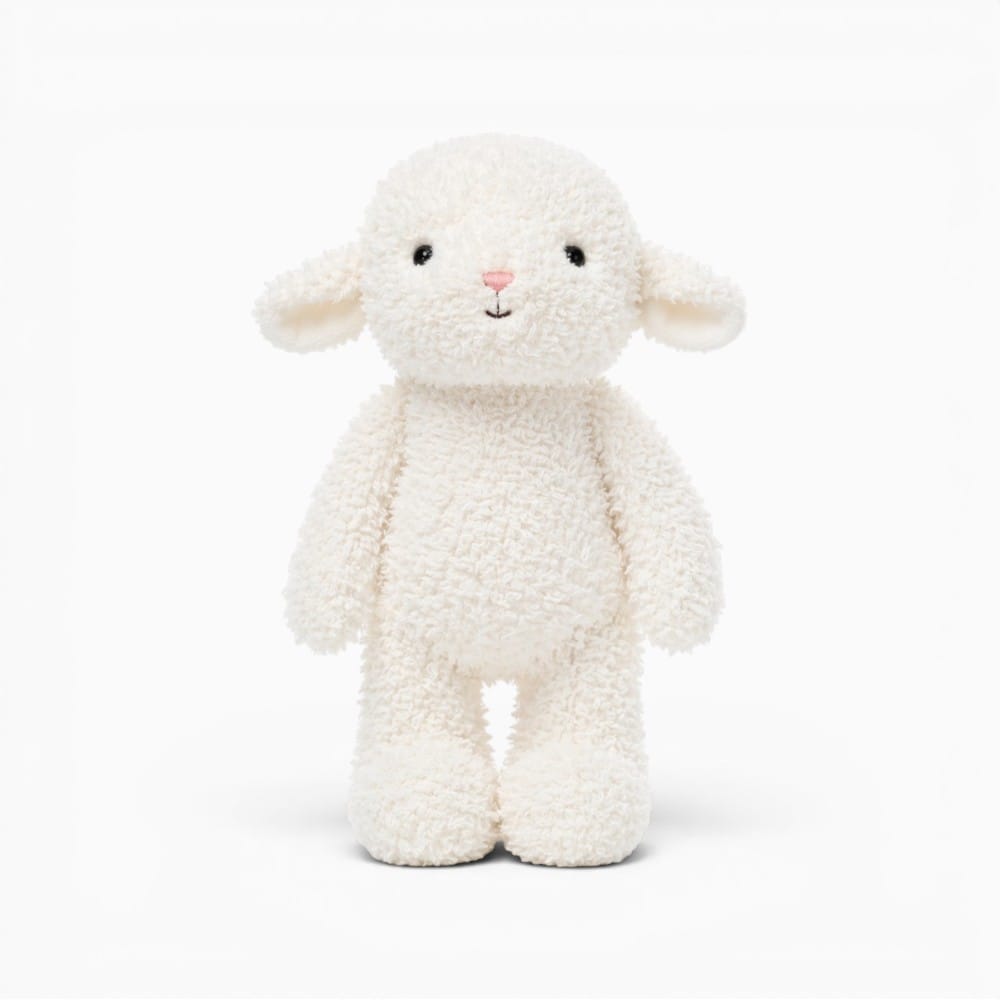 Pluschtierland Lamm Kuscheltier Weiß Lamm Kuscheltier Weiß