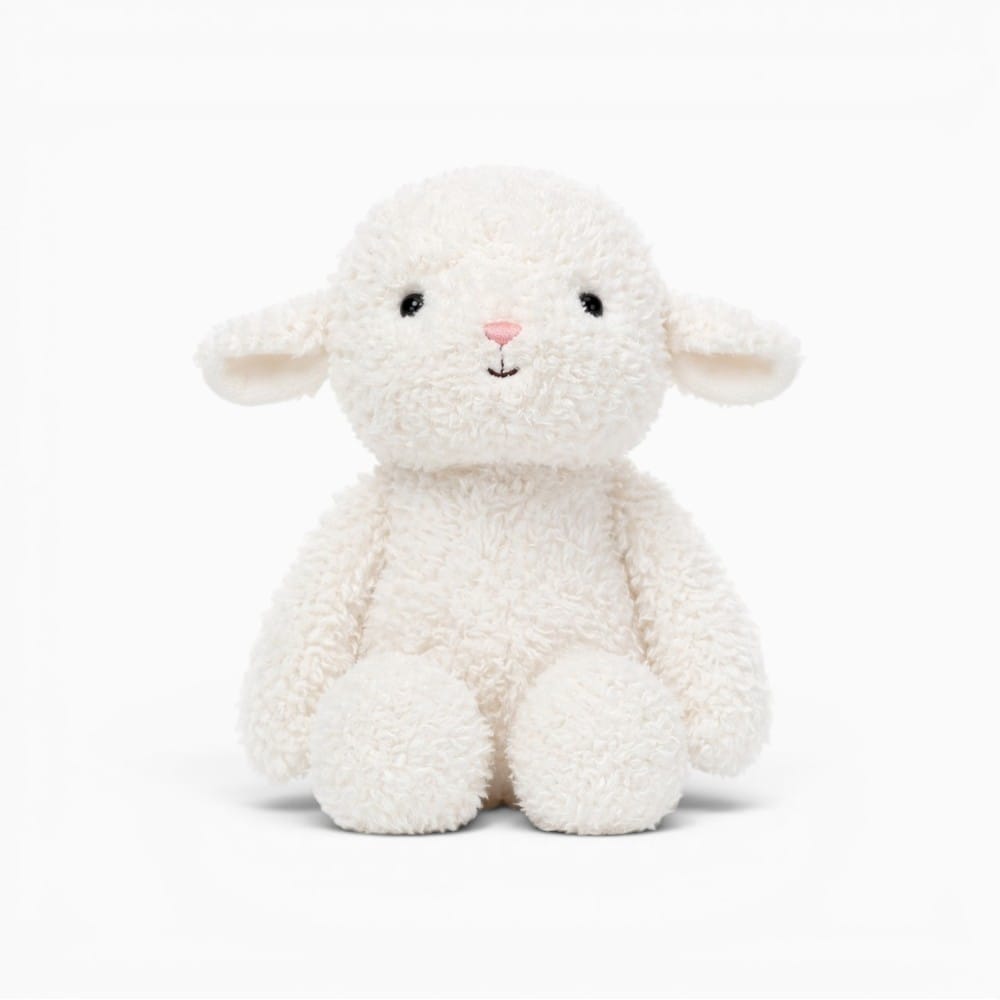 Pluschtierland Lamm Kuscheltier Weiß Lamm Kuscheltier Weiß