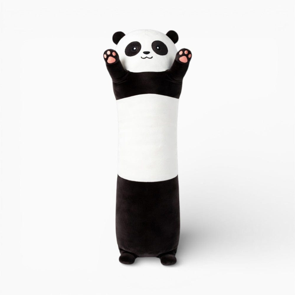 Pluschtierland Langes Panda Kuscheltier als weiches Seitenschläferkissen Langes Panda Kuscheltier als weiches Seitenschläferkissen