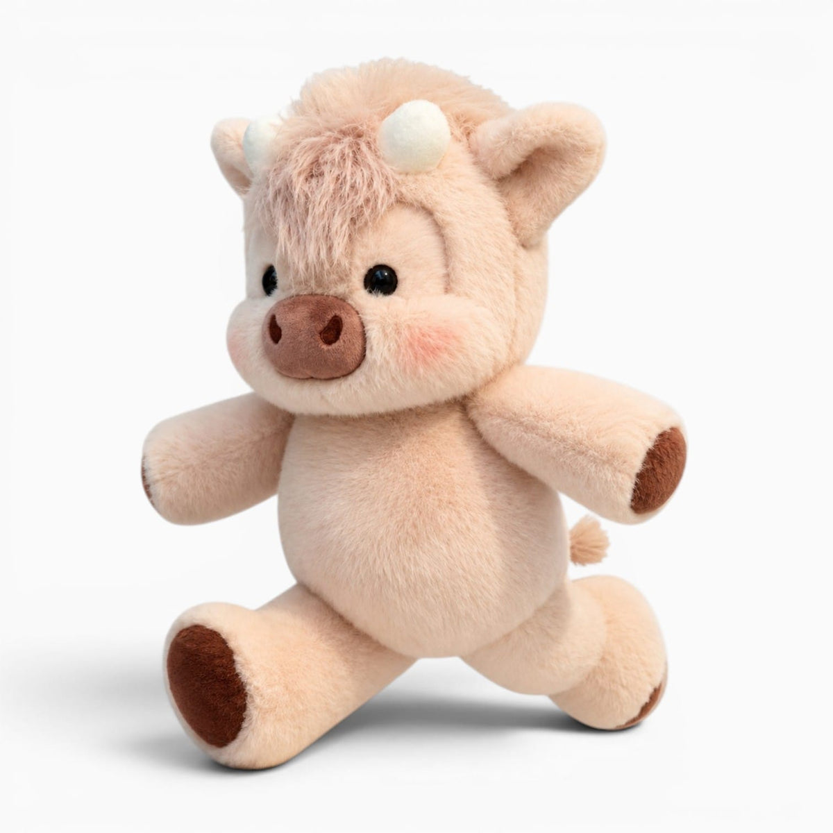 Pluschtierland Laufendes Rosa Kuh Kuscheltier Laufendes Rosa Kuh Kuscheltier