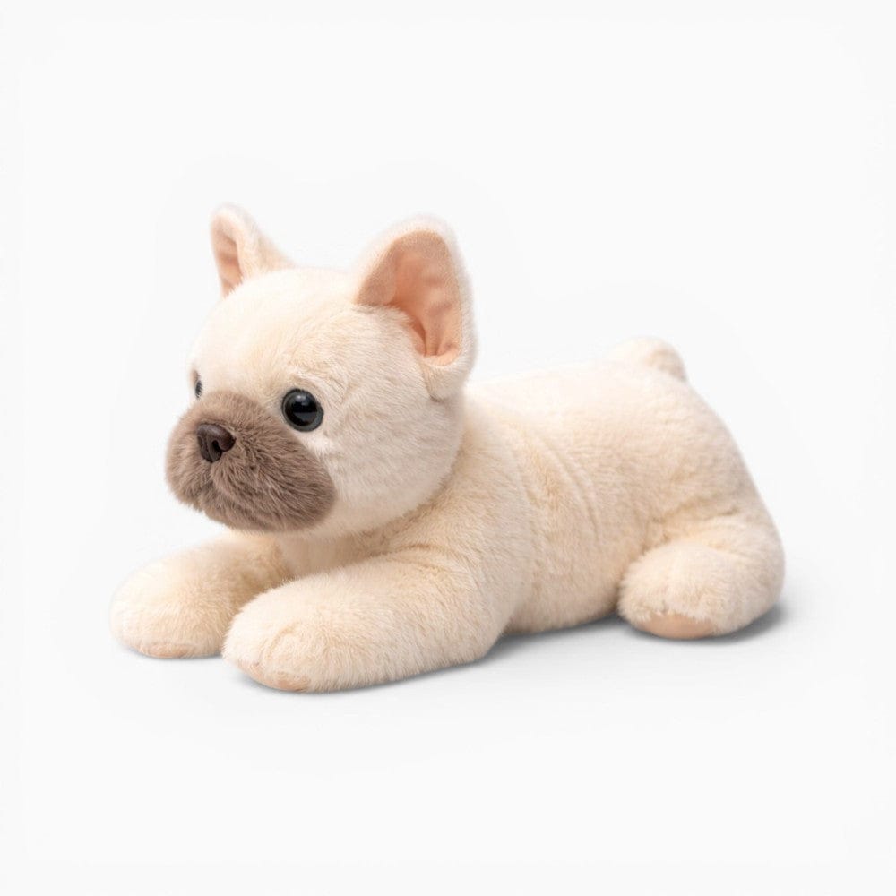 Pluschtierland Liegende Französische Bulldogge Kuscheltier Liegende Französische Bulldogge Kuscheltier
