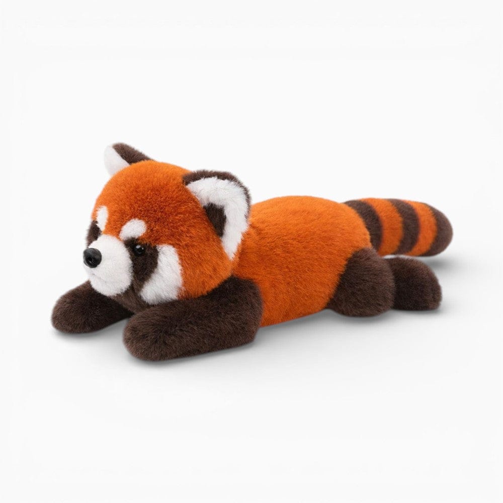 Pluschtierland Liegender Kleiner Panda Kuscheltier Flauschig Liegender Kleiner Panda Kuscheltier Flauschig