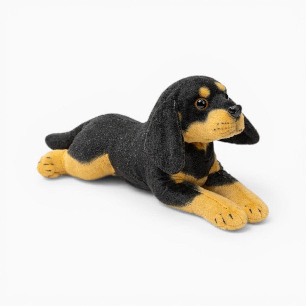 Pluschtierland Liegender Rottweiler Kuscheltier Liegender Rottweiler Kuscheltier