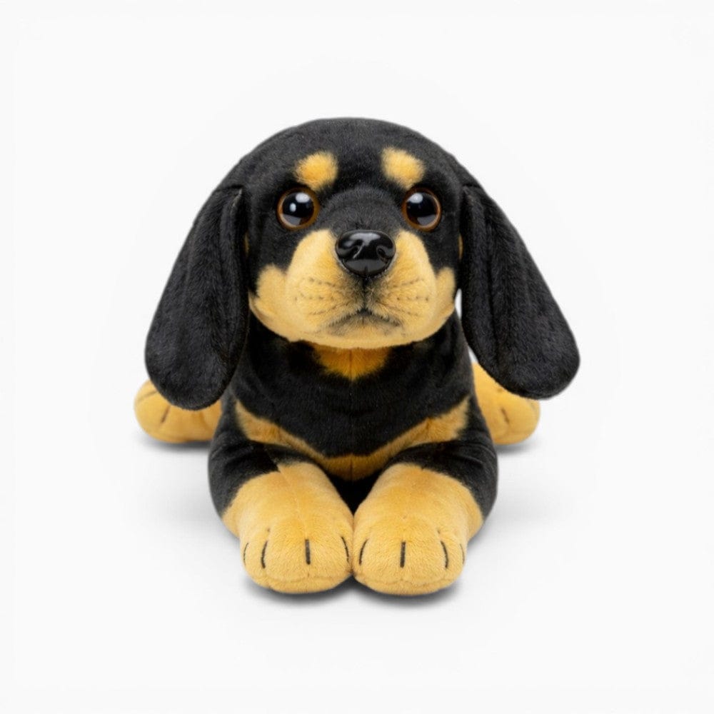 Pluschtierland Liegender Rottweiler Kuscheltier Liegender Rottweiler Kuscheltier