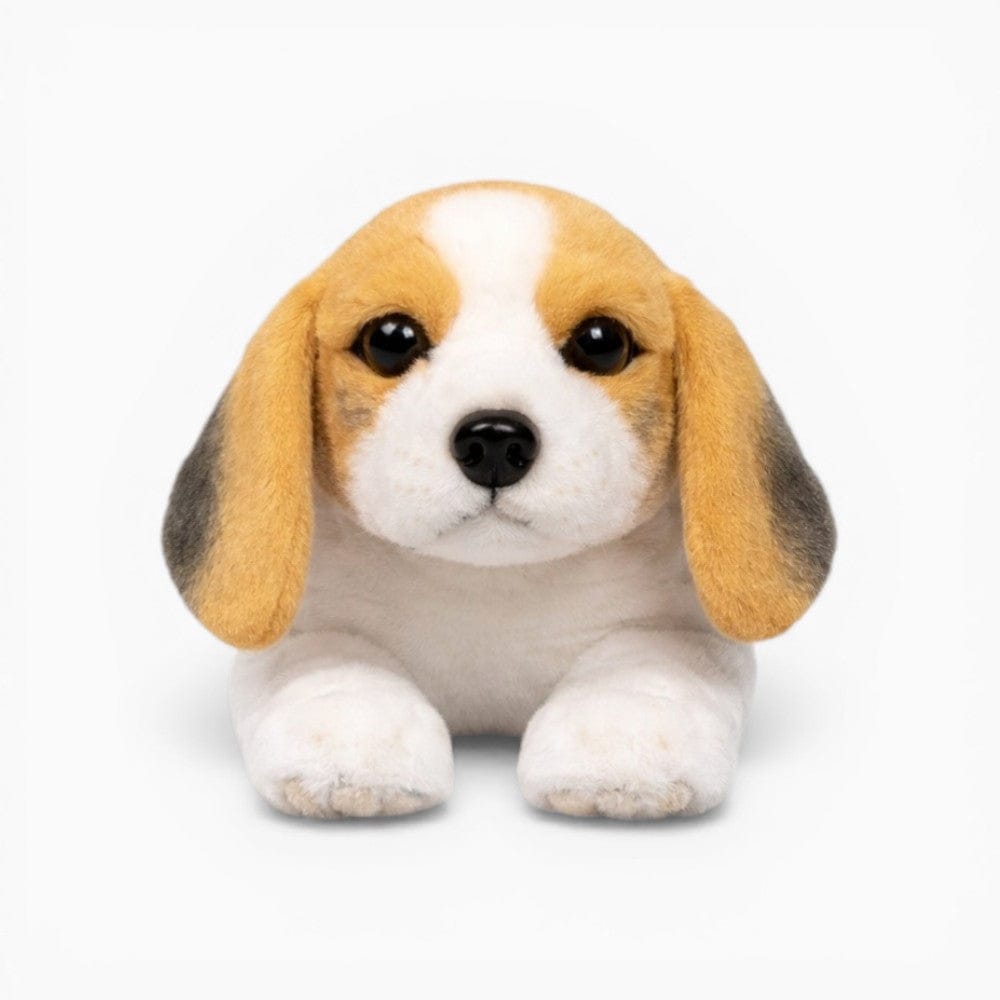 Pluschtierland Liegendes Hund Kuscheltier naturgetreu Liegendes Hund Kuscheltier naturgetreu